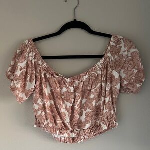 Floral Off Shoulder Top